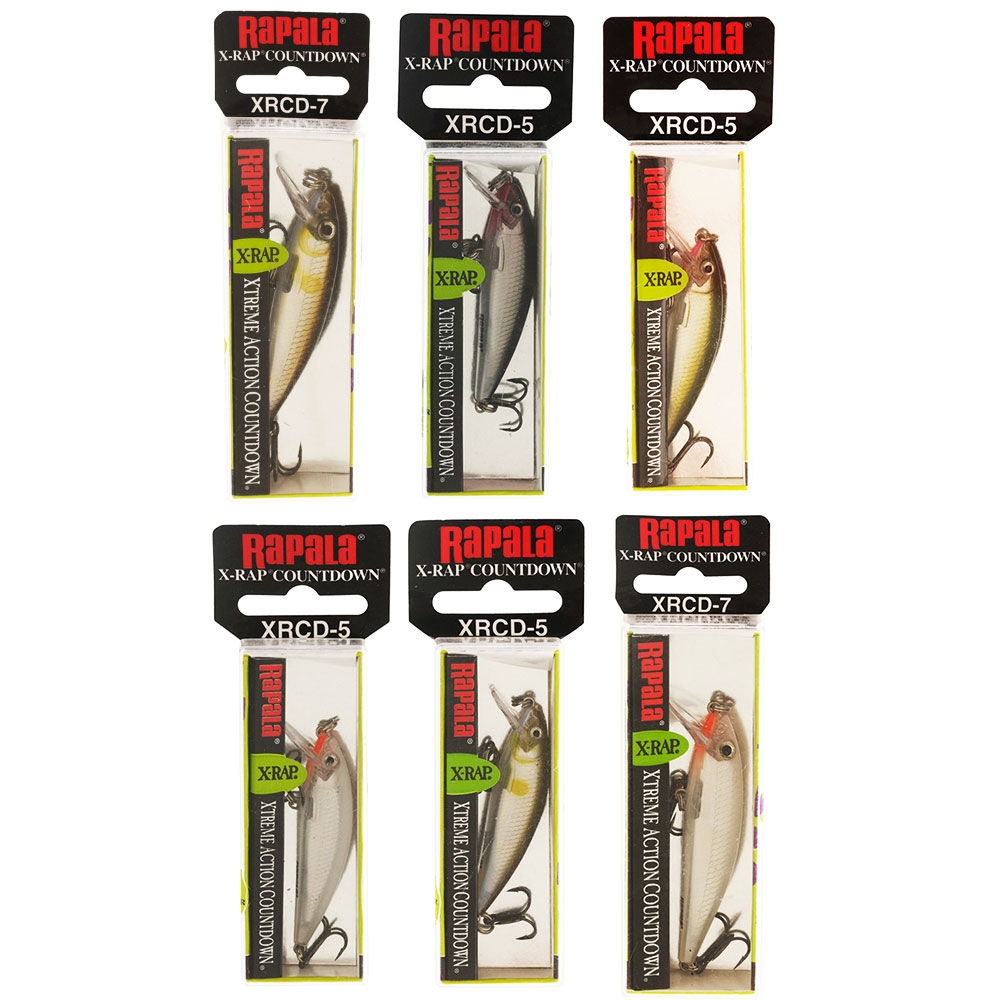 Rapala X-Rap Countdown Trolling Lure 5cm and 7cm