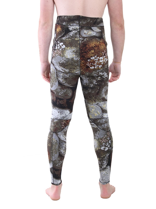 OMER Camu 3D Compressed Mens Spearfishing Wetsuit High Waist Pants 3mm 2XL