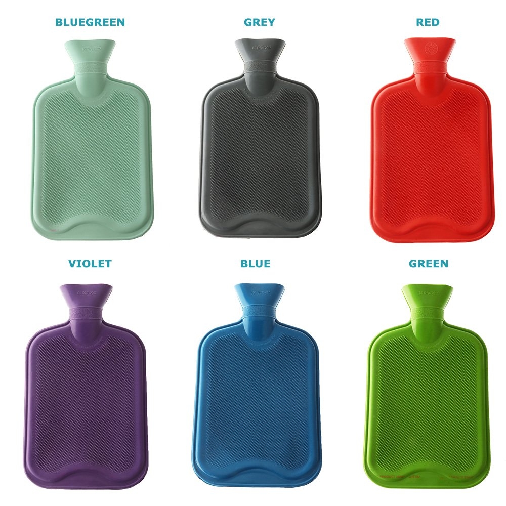 Real Value Hot Water Bottle with Cover 2L