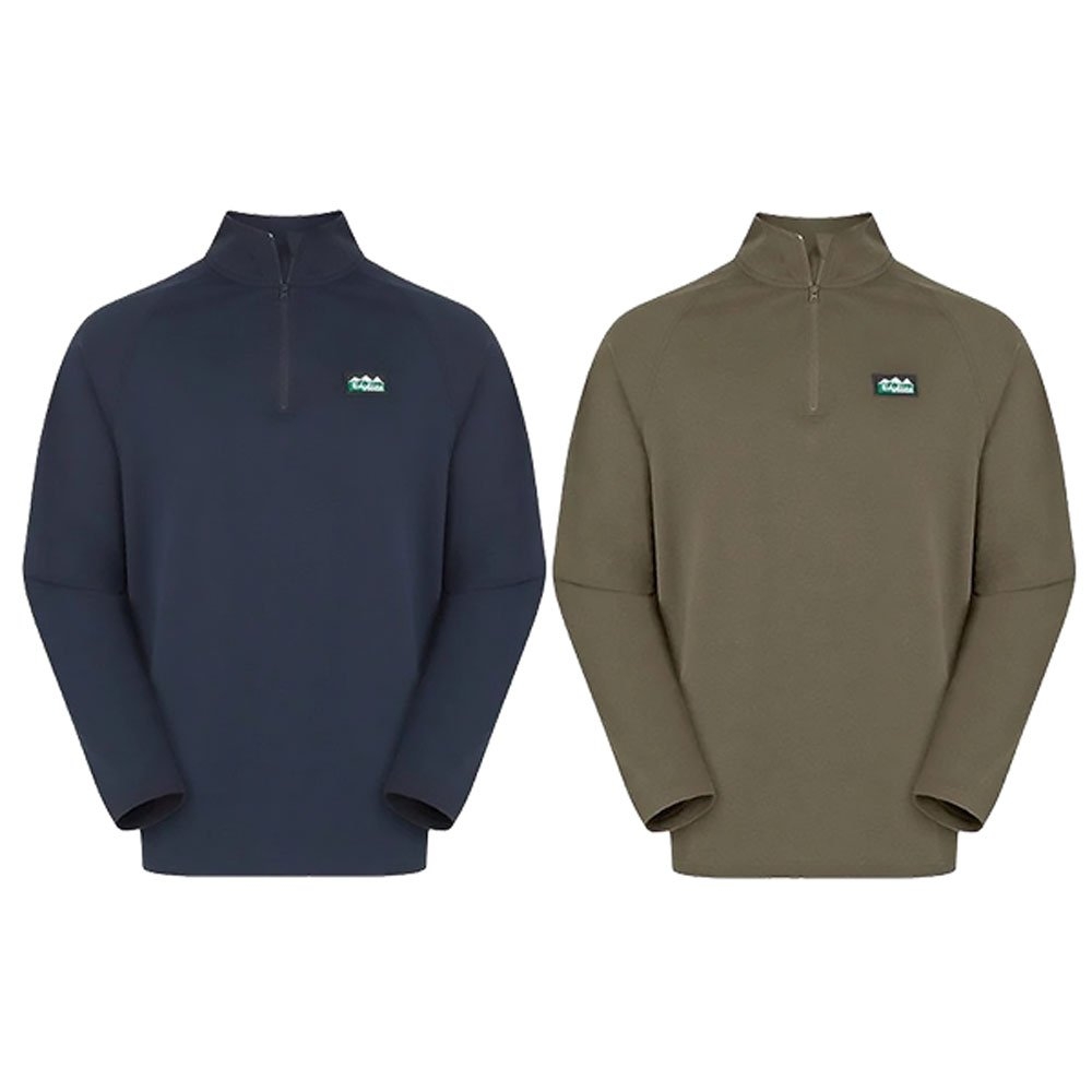 Ridgeline Baseline Mens Long Sleeve Zip Top