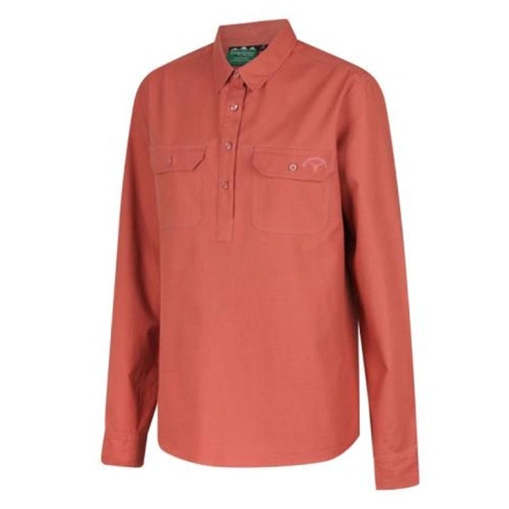Ridgeline Yard Womens Long Sleeve Placket Shirt