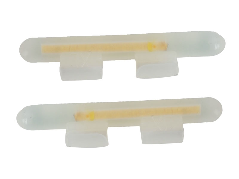 Rod Tip Clip-on Glow Stick 3.3-3.7mm Qty 2