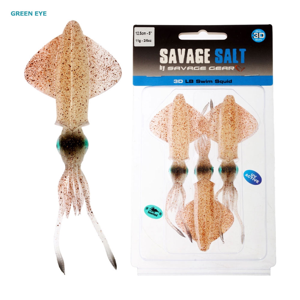 Savage Gear 3D LB Swim Squid Soft Bait 25cm