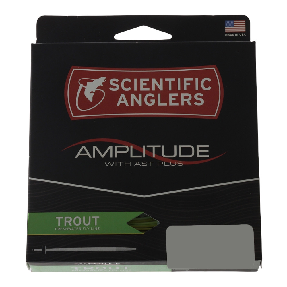 Scientific Anglers Amplitude Textured Trout Fly Line Moss/Mint Green/Willow