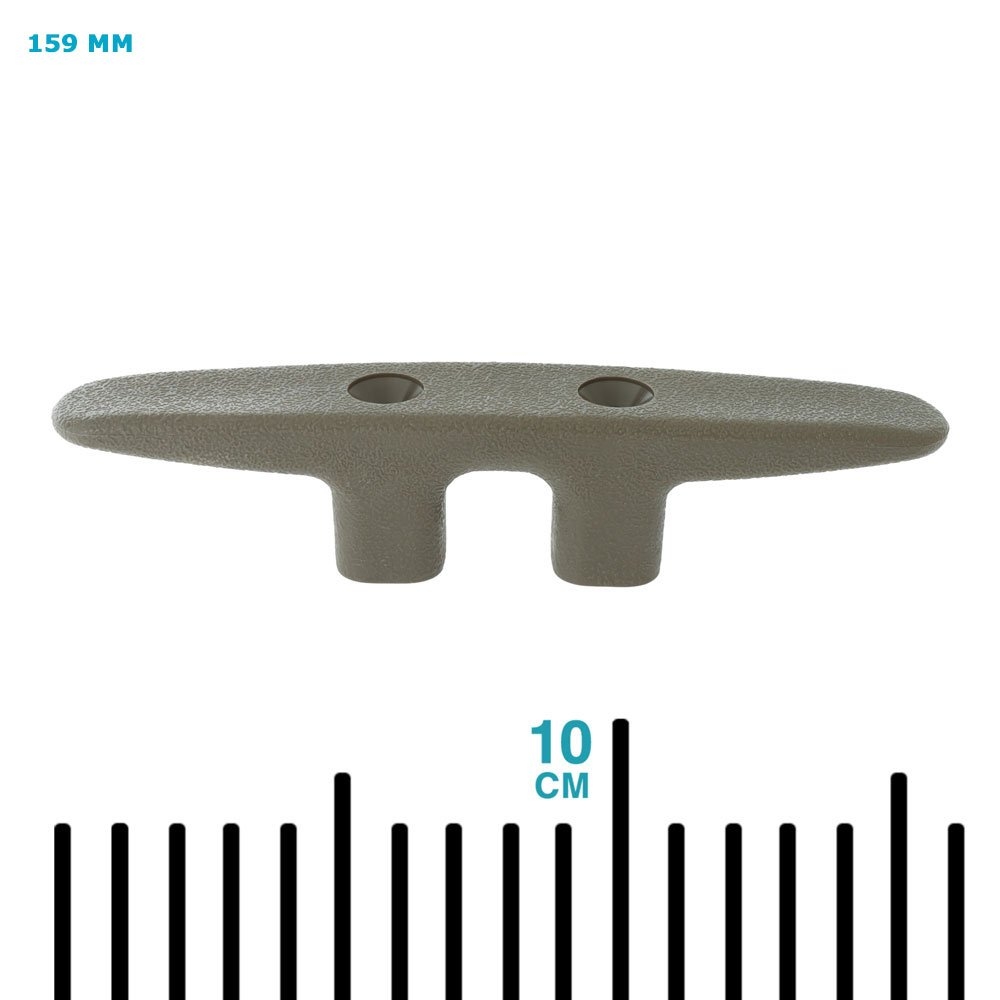 Sea-Dog Heavy Duty Nylon Open Base Cleat Flat Dark Earth