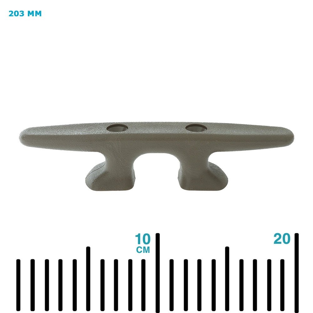 Sea-Dog Heavy Duty Nylon Open Base Cleat Flat Dark Earth