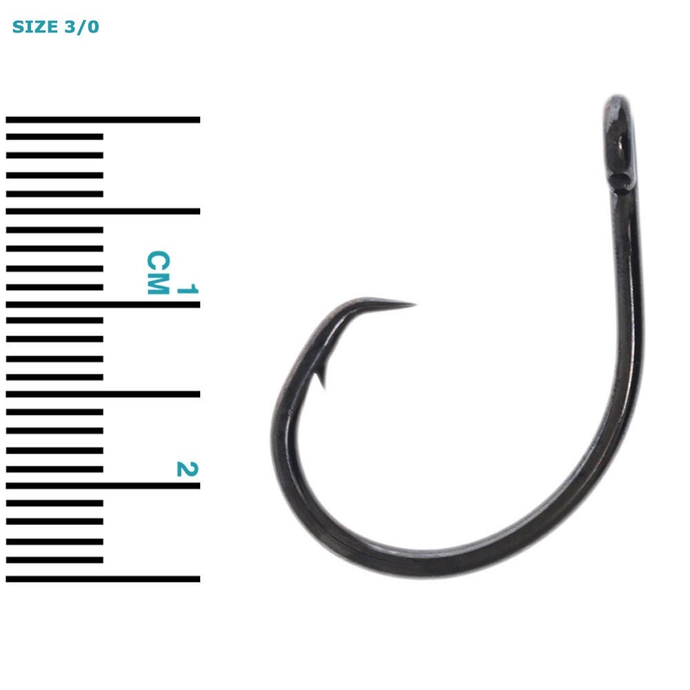 Seacrazy High Carbon 3X Strong Demon Circle Hooks