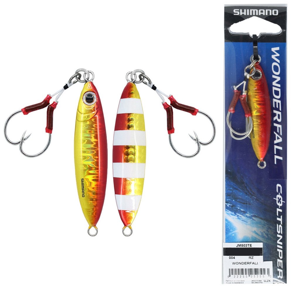 Shimano Coltsniper Wonderfall Micro Jig Keimura 40g Orange Zebra
