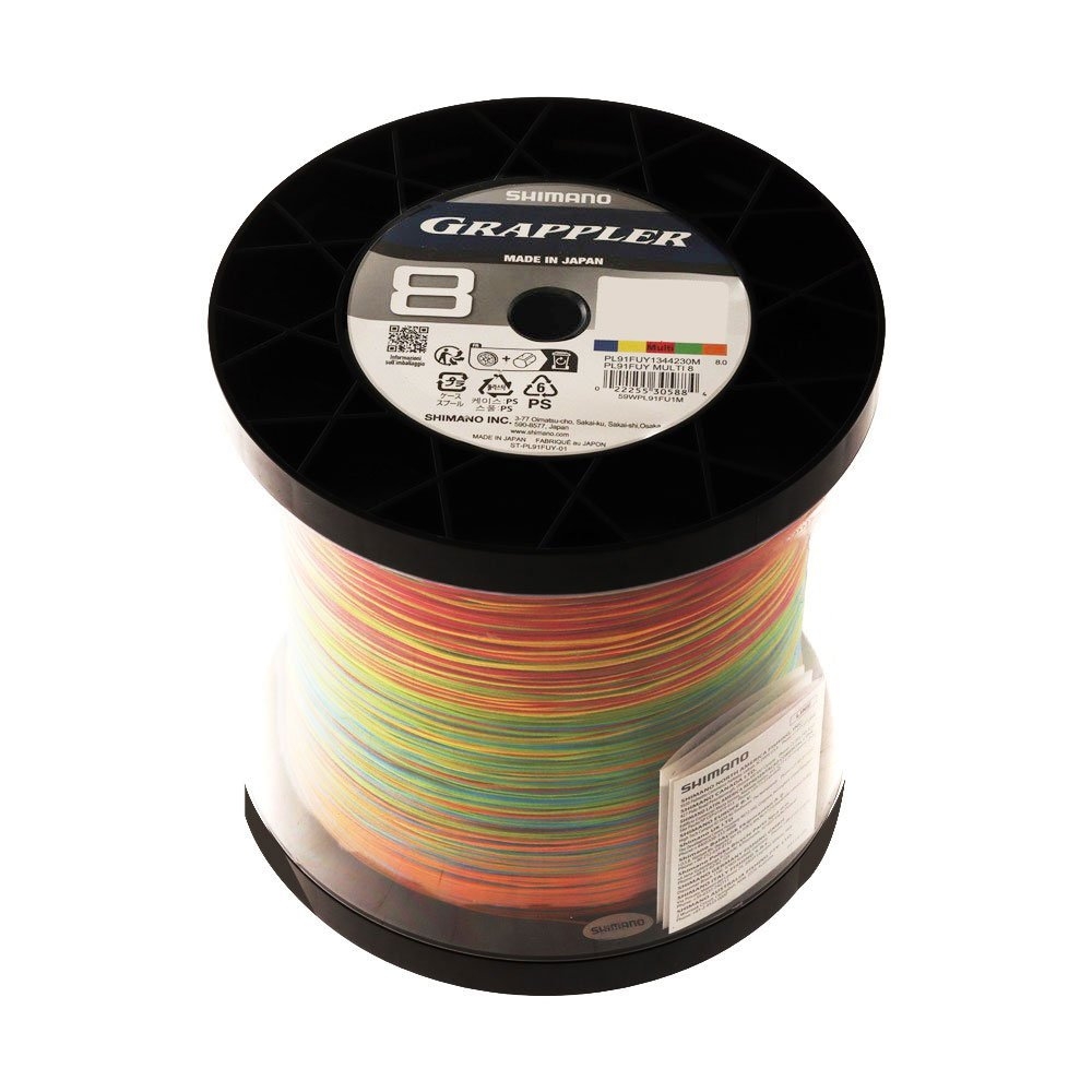 Shimano Grappler 8 PE Braid Multicolour Bulk 3000m