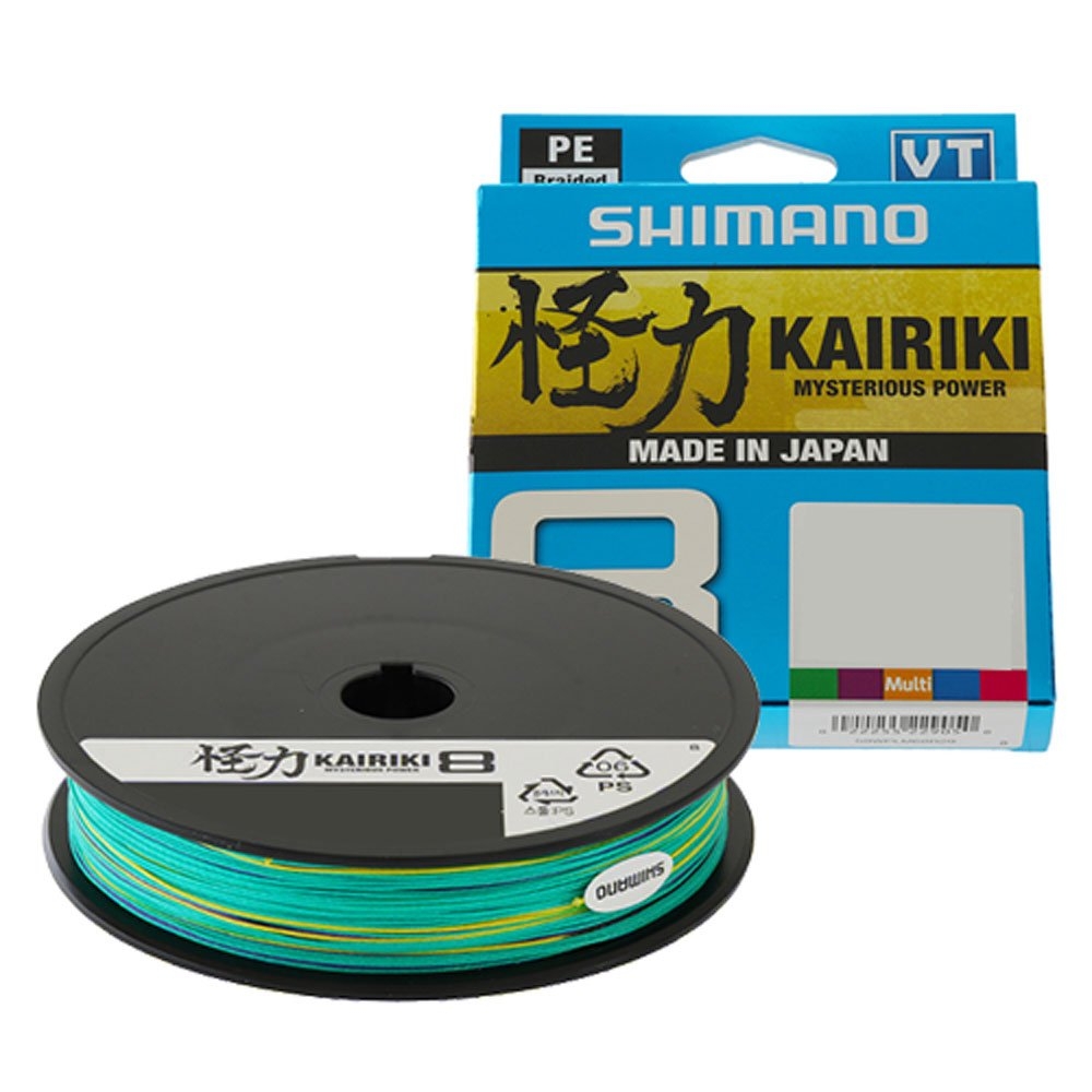 Shimano Kairiki SX8 Multi-Colour Braid 300m