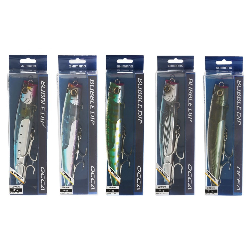SHIMANO BUBBLE DIP 220x3個 180x個 Shimano Ocea Bubble Dip 220 Flash Boost XU-P22T - Saltywater