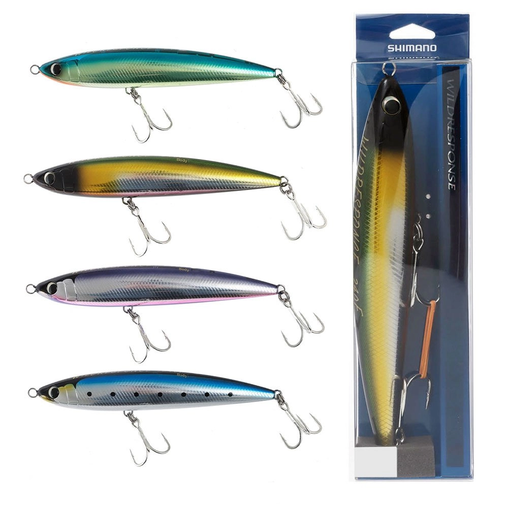 Shimano Ocea Wild Response Floating Stickbait 240mm 137g - Stickbaits - Topwater Lures - Jigs & Lures - Fishing Shimano Ocea Wild Response Floating Stickbait 240mm 137g - Stickbaits - Topwater Lures - Jigs & Lures - Fishing