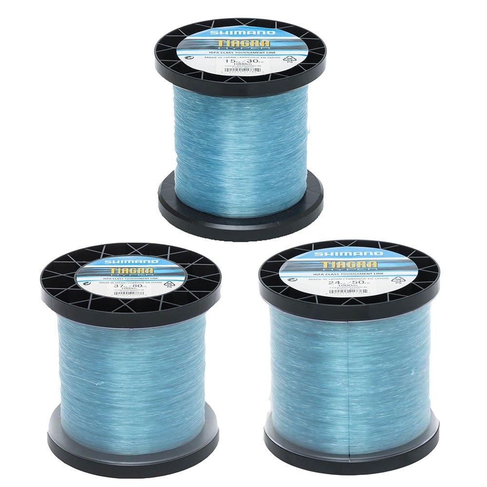 Shimano Tiagra Hyper IGFA Monofilament Line Crystal Blue