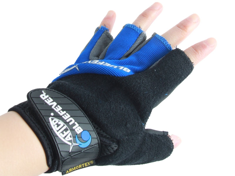 AFTCO Bluefever Shortpump Jigging Gloves