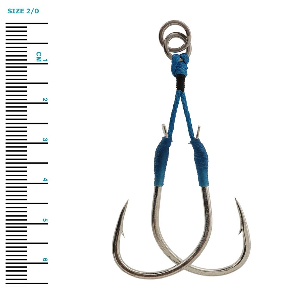 Shout! Heavy Spark Hard Twin Slow-Pitch Assist Hook 2cm