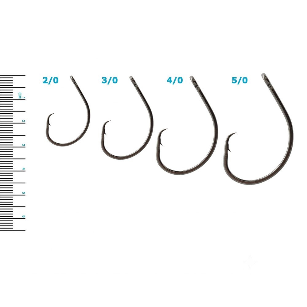 Sike CS2043 Black Nickel Inline Circle Hooks