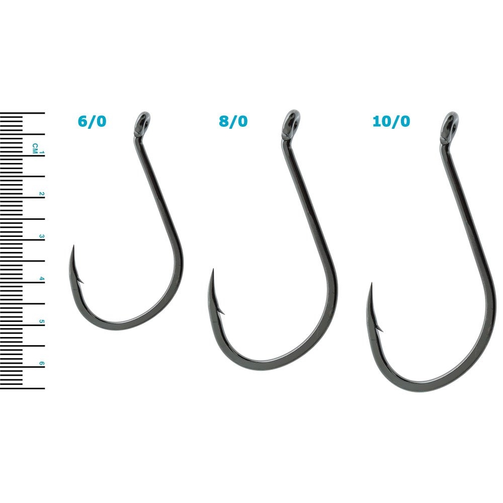 Sike CS2027 Super-Slide Octopus Platinum Hooks