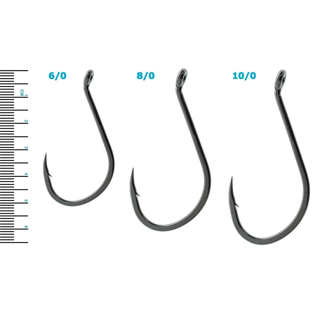 bulk fishing hooks nz Double Hook / 6/0 High carbon chemically sharpened tin hooks Black Magic KL Hooks Bulk