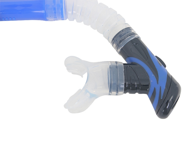 Aropec Silicone Adult Dive Mask and Snorkel Set Blue