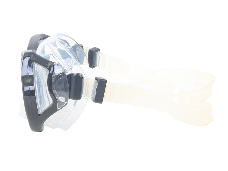 Aropec Premium Silicone Mask and Snorkel Set Black