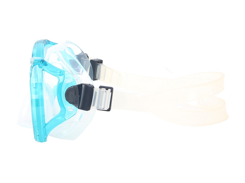 Aropec Premium Silicone Mask and Snorkel Set Aqua Blue