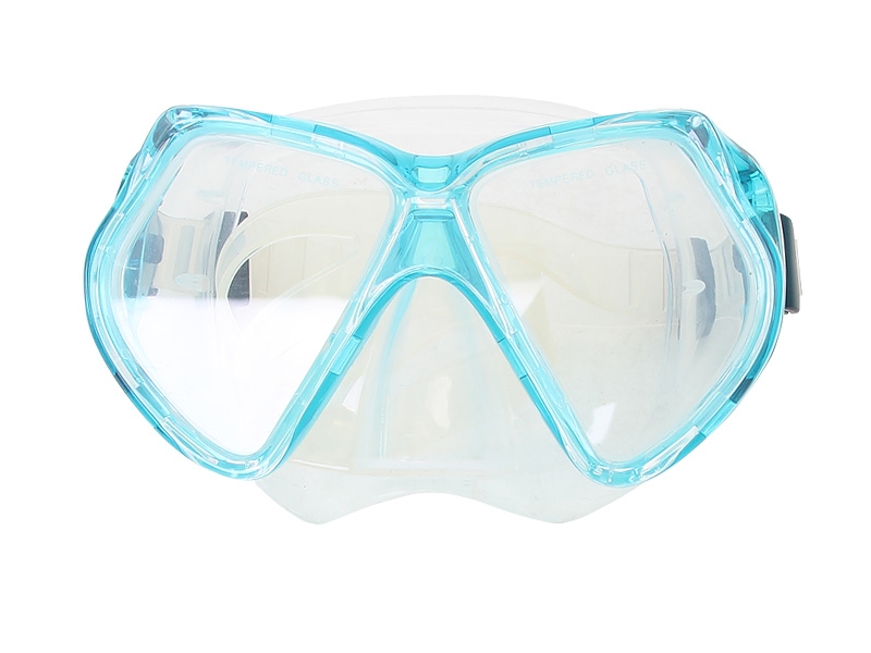 Aropec Premium Silicone Mask and Snorkel Set Aqua Blue