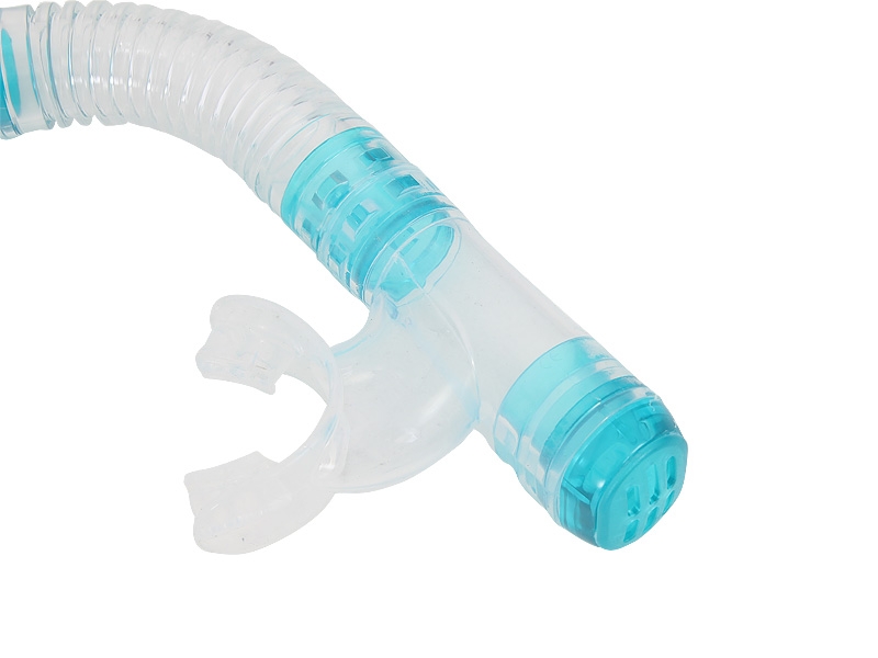 Aropec Premium Silicone Mask and Snorkel Set Aqua Blue