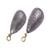 Kilwell Tear Drop Swivel Sinker 2oz Qty 6