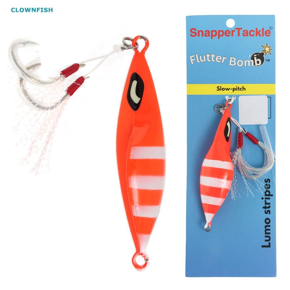 SnapperTackle Flutter Bomb Slow Pitch Jig