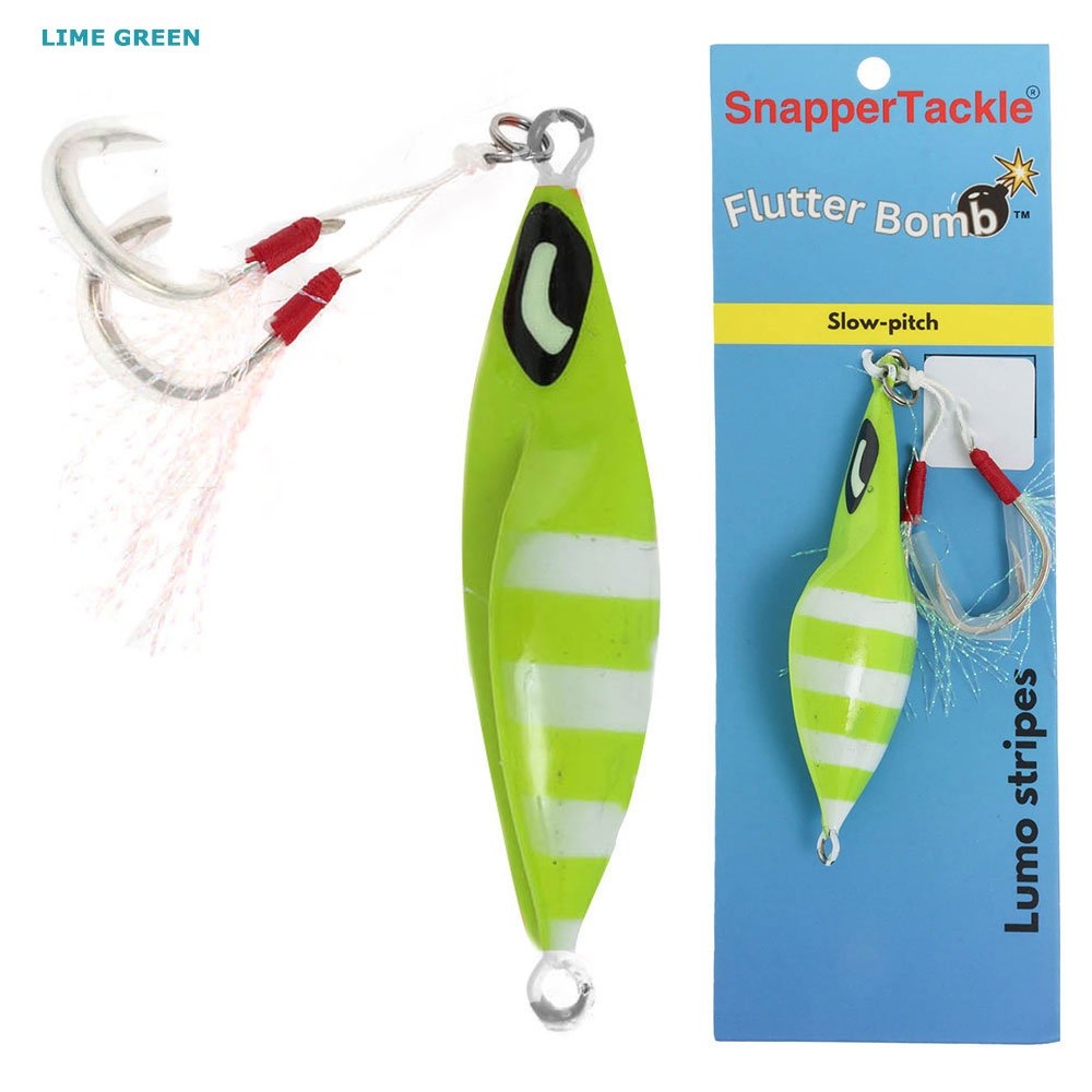 SnapperTackle Flutter Bomb Slow Pitch Jig