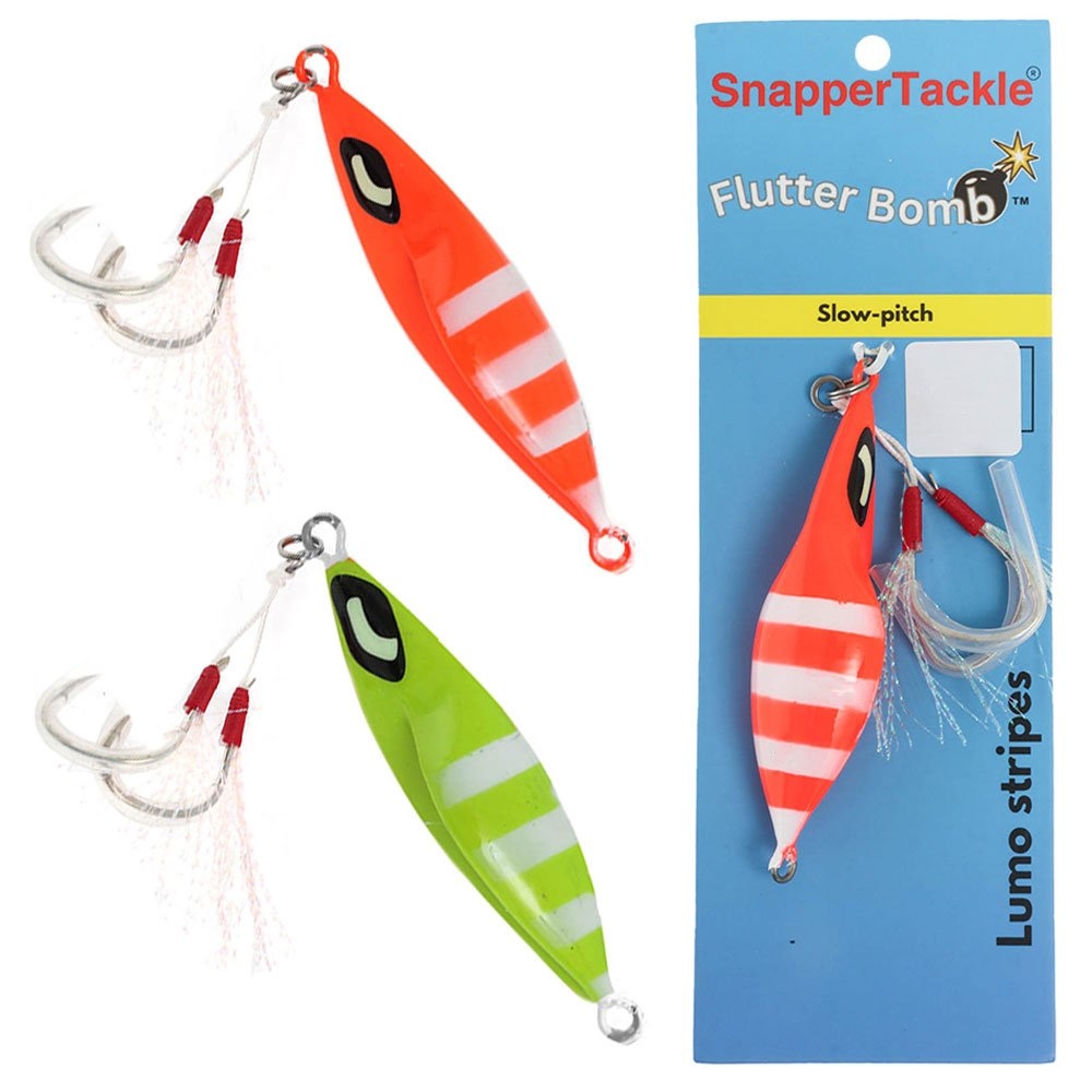 SnapperTackle Flutter Bomb Slow Pitch Jig
