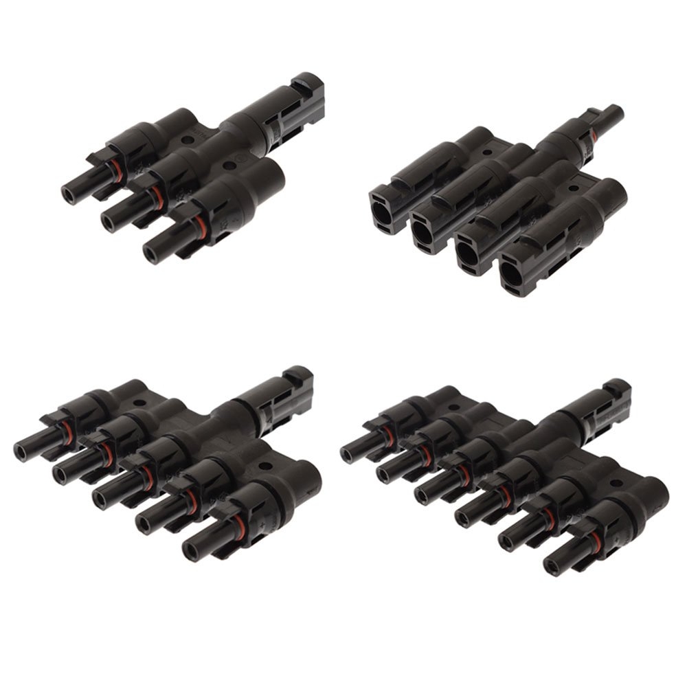 Solar Power PV T-Branch Solar Panel Connector 50A