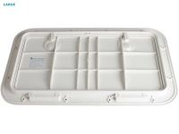 So-Pac Plastic Boat Access Hatch White Thumbnail So-Pac Plastic Boat Access Hatch White