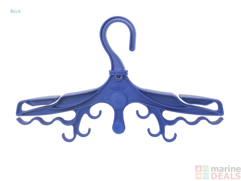 BCD and Dive Accessory Coat Hanger Blue