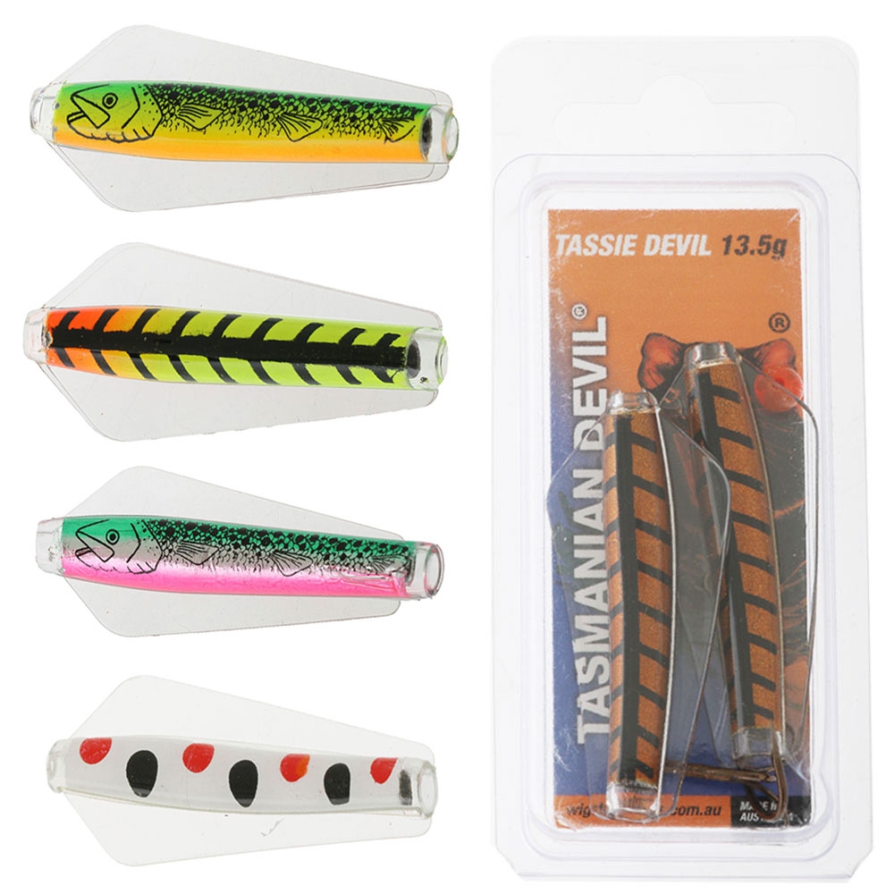 Tasmanian Devil Lure Twin Pack 13.5g Daytime Colours