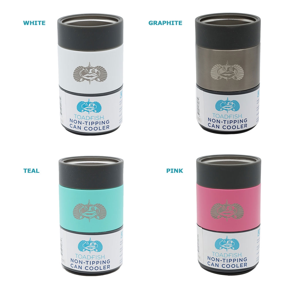 Toadfish Non-Tipping Double Insulated Can Coozie / Stubby Holder