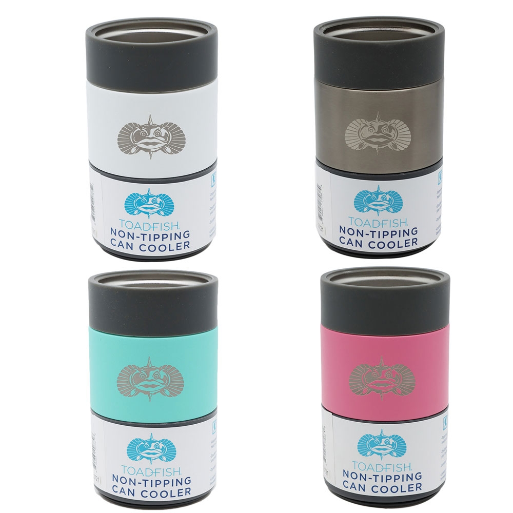 Toadfish Non-Tipping Double Insulated Can Coozie / Stubby Holder