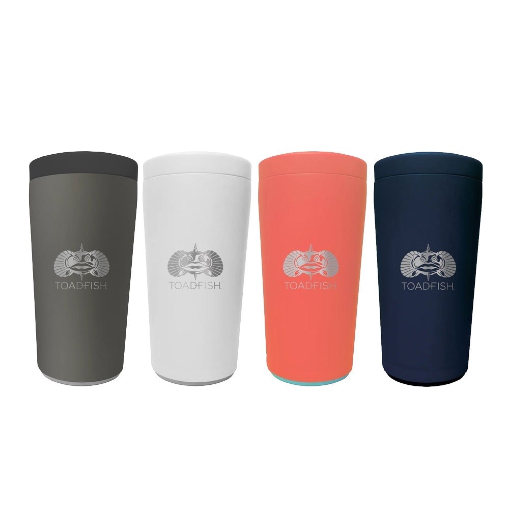 Toadfish Universal 2.0 Non-Tipping Can Coozie / Stubby Holder 12oz