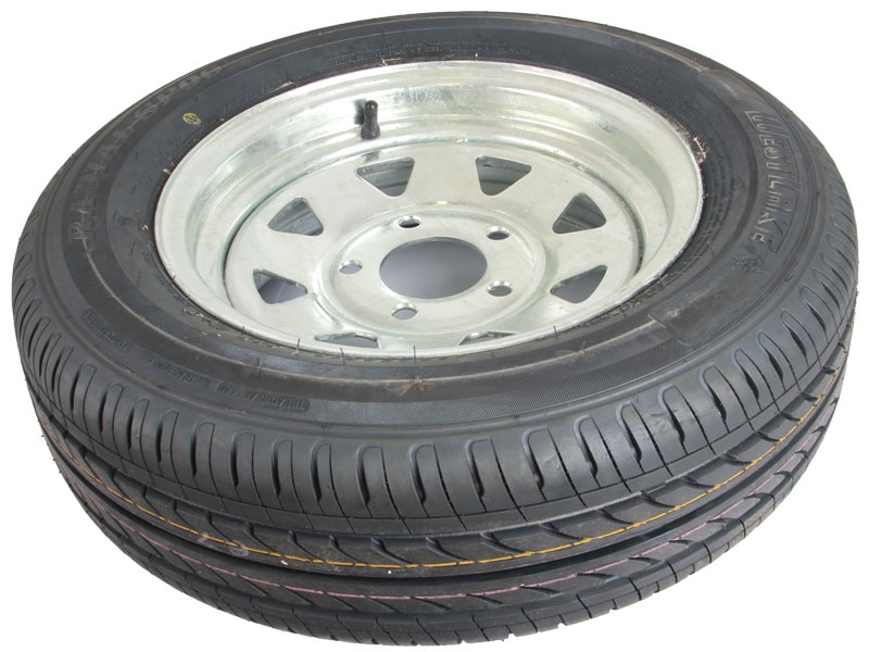 AL-KO Galvanised Trailer Rim and Tyre 13in