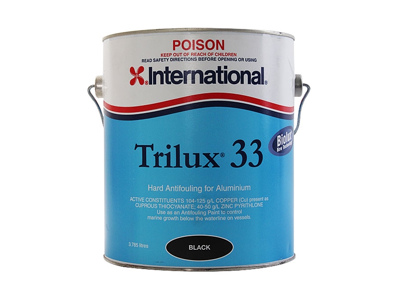 International Trilux 33 Antifouling Boat Paint with Biolux Blue 4L
