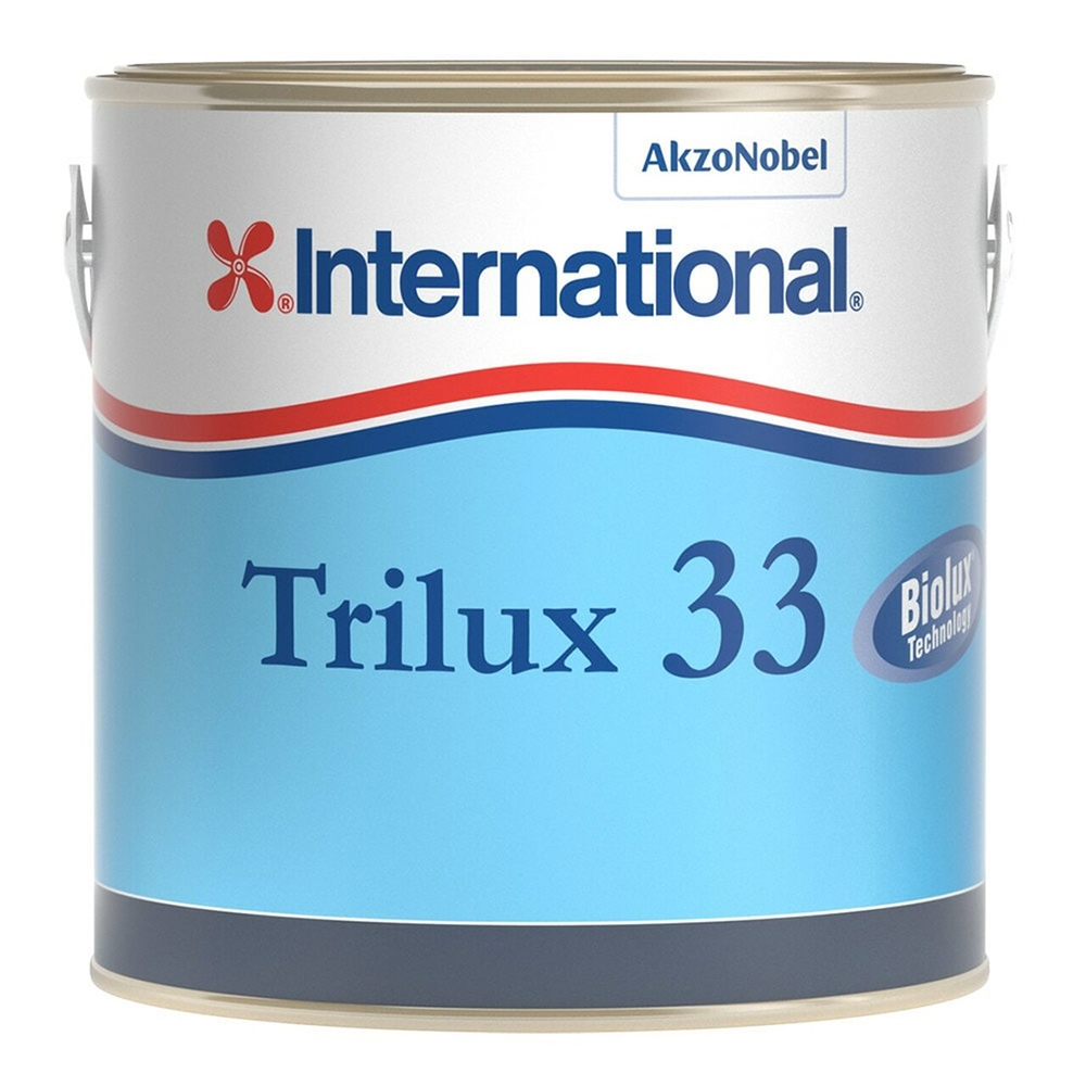 International Trilux 33 Antifouling Boat Paint w/ Biolux 1L Black