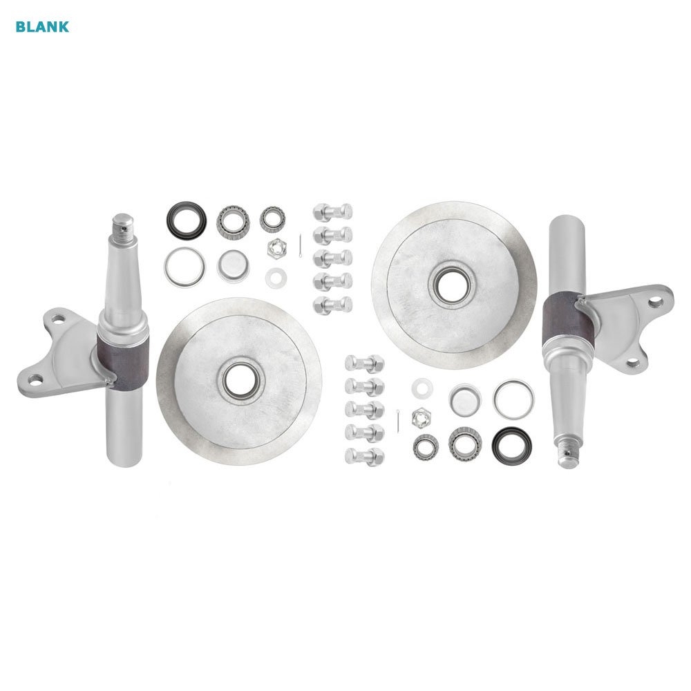 Trojan Cast Iron Disc Brake Hub and Stub Kit 2000kg