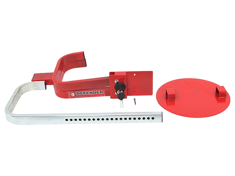 Trojan Defender Wheel Clamp Suits Tyre Width 165-195mm