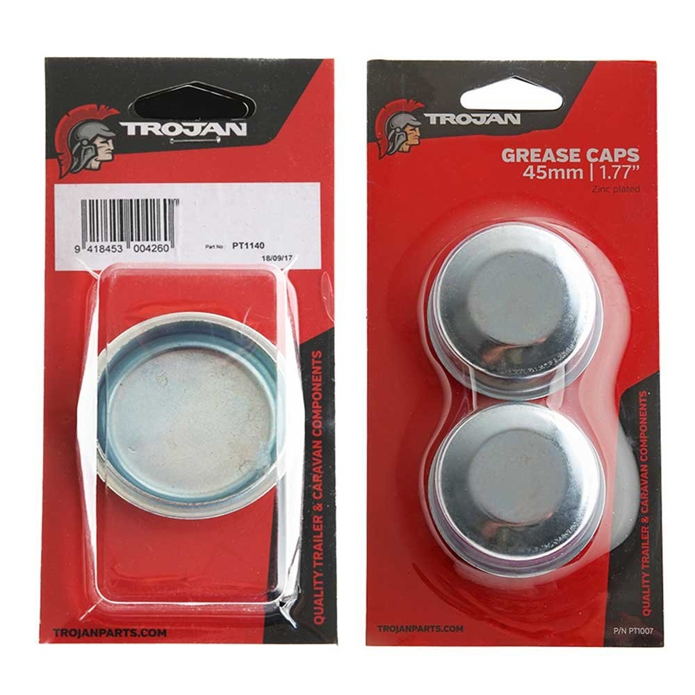 Trojan Trailer Bearing Grease Caps