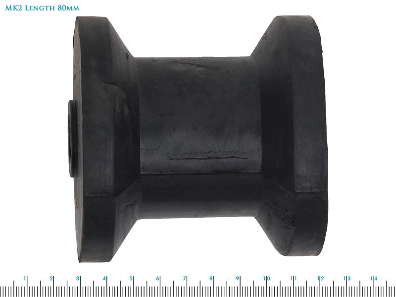Trojan Trailer Keel Roller MK2 Length 80mm - 16mm Bore - Boat Rollers ...