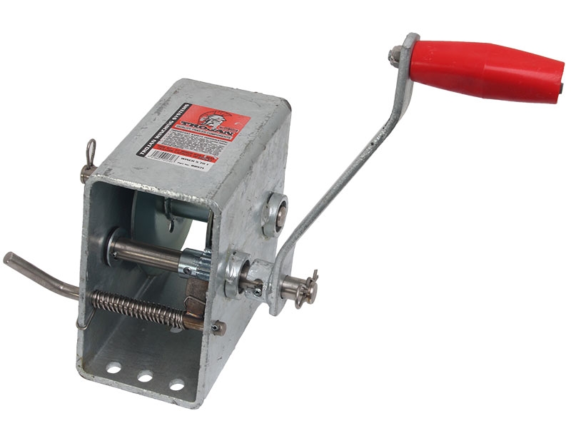 Trojan Manual Trailer Winch 1500kg 2 speed