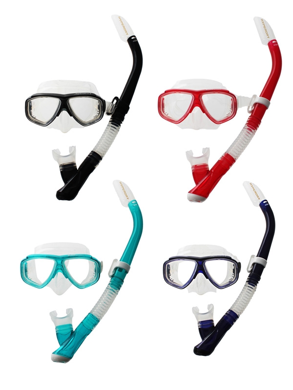 TUSA Splendive Premium Adult Mask and Snorkel Combo