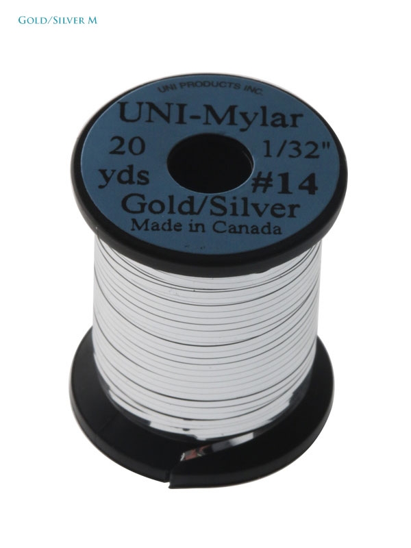 UNI Double-Sided Mylar Tinsel Gold/Silver