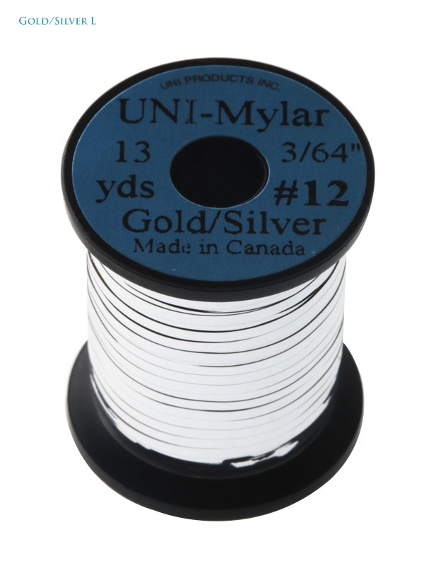 UNI Double-Sided Mylar Tinsel Gold/Silver