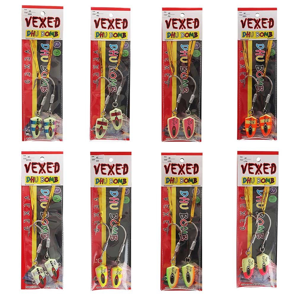 Vexed Dhu Bomb Jig Head 40g Qty 2